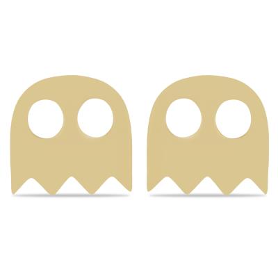 BUY 925 SILVER PAC MANS STUD PLAIN EARRING